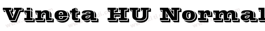 Vineta HU Normal A字体转换